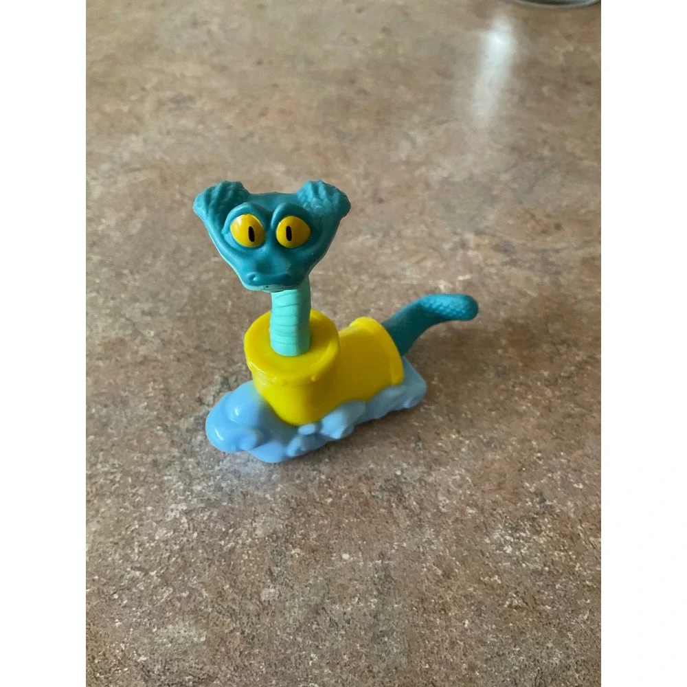 Disney Jungle Book Kaa‎ Snake McDonalds Happy Meal Toy 2024 Blue Yellow Figure